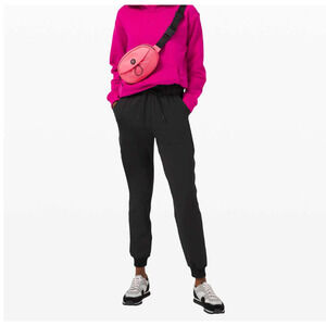 Lululemon Keep Moving Jogger Black Pants Women's Size 6